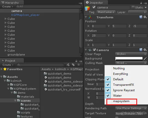 【Unity3D插件】Unity3d KGFMapSystem插件使用_自定义_02